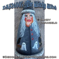 The Witchy Witch Painting Pattern - Sandy DeAngelo