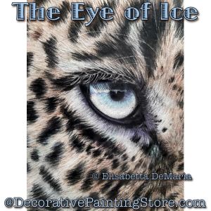 The Eye of Ice Color Pencil Painting Pattern PDF DOWNLOAD - Elisabetta DeMaria